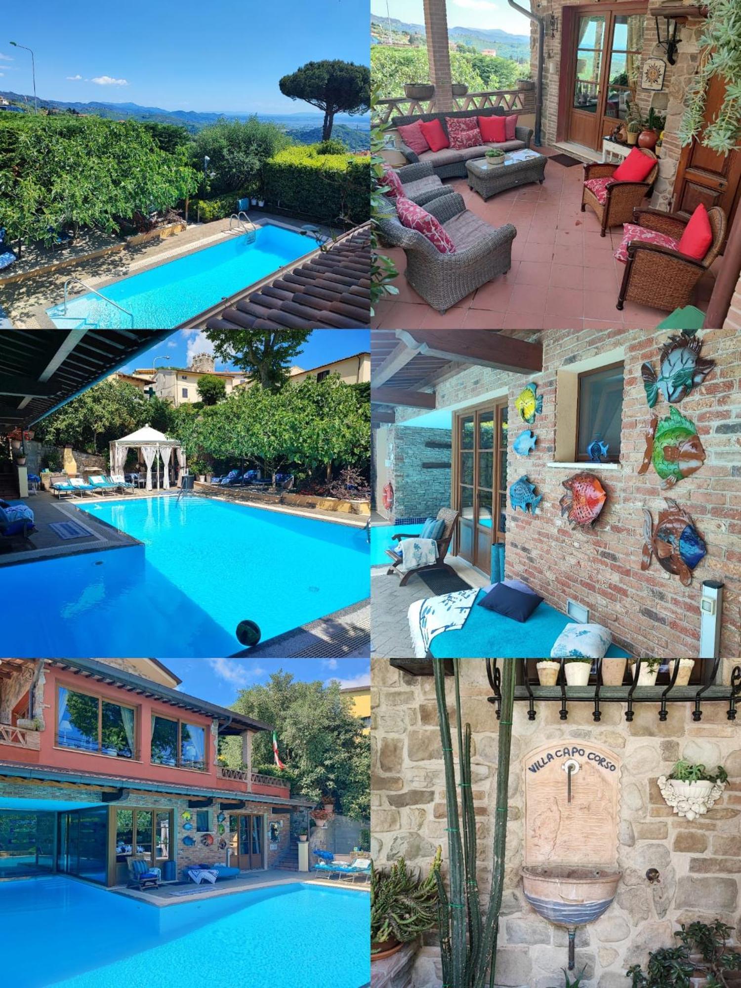 Villa Capo Corso Corsanico-Bargecchia Buitenkant foto